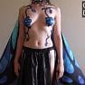Shy Goth Exhibitionist   Halloween Costume Changing Video Video mp4 0018