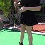 Shy Goth Exhibitionist   Mini Golf   Shoulderless top Video mp4 0009