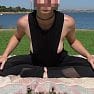 Shy Goth Exhibitionist   Yoga Sideboob Video mp4 0015