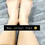 Erica Fontes OnlyFans ericafontesx 08 03 2019 5296056 My sexy feet with new toe colour