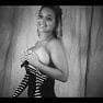 Christina Model Black White outfit in Black White 1080p 30fps H264 128kbit AAC Video mp4 0004