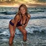 Christina Model Sunset Beach UHD slideshow 2160p 30fps VP9 LQ 128kbit AAC Video mkv 0001