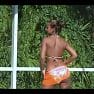 Christina Model Tropical Bikini with Orange Drap at the pool 1080p 60fps H264 128kbit AAC Video mp4 0000