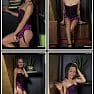 TBF Set 285 Laurita Vellas In Purple Nightgown 180722