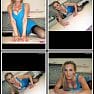 Tanya Tate Blue Lingerie Blue Dress Strip Tease Pics 040423