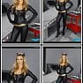 Tanya Tate Julie Newmar Catwoman Inspired Skin Tight Catsuit Strip Tease Pics 040423