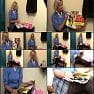 College Uniform Kayla Fox In The Locker Room Smoking Video 160423 mp4