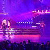 Britney Spears Freakshow Piece of Me Hot Black Latex Catsuit 280814mp4 00002
