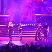 Britney Spears Freakshow Piece of Me Hot Black Latex Catsuit 280814mp4 00004