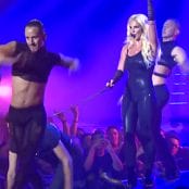 Britney Freakshow Live Las Vegas August 19th 2014 Black Latex 720P HD 080914mp4 00008