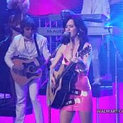 Katy Perry Medley Walmart Soundcheck Skin Tight Pink Latex Catsuit 080914mp4 00007