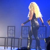 Britney Spears Do Something live in Vegas on VERY SEXY BLACK LATEX CATSUIT 300914mp4 00004
