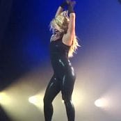 Britney Spears Do Something live in Vegas on VERY SEXY BLACK LATEX CATSUIT 300914mp4 00005