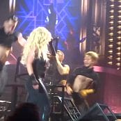 Britney Spears Do Something live in Vegas on VERY SEXY BLACK LATEX CATSUIT 300914mp4 00009