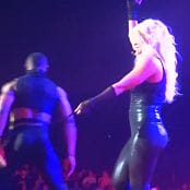 Britney Spears Freakshow In Black Latex Catsuit Las Vegas HD Video