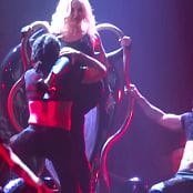 Britney Spears Im A Slave 4 U Live Las Vegas Black Latex Catsuitmp4 00005