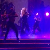 Britney Spears Im A Slave 4 U Live Las Vegas Black Latex Catsuitmp4 00008