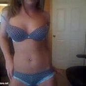 Blueyedcass Dotted Outfit Camshow 002