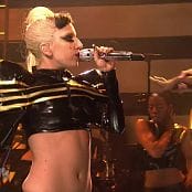 Lady Gaga Born This Way Live SNL Black Latex Rubber FULL HD new 230315156avi 00004