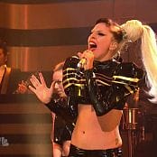 Lady Gaga Born This Way Live SNL Black Latex Rubber FULL HD new 230315156avi 00009