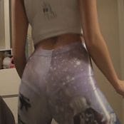 Kalee Carroll Starwars Yoga Pants Twerking Video 003