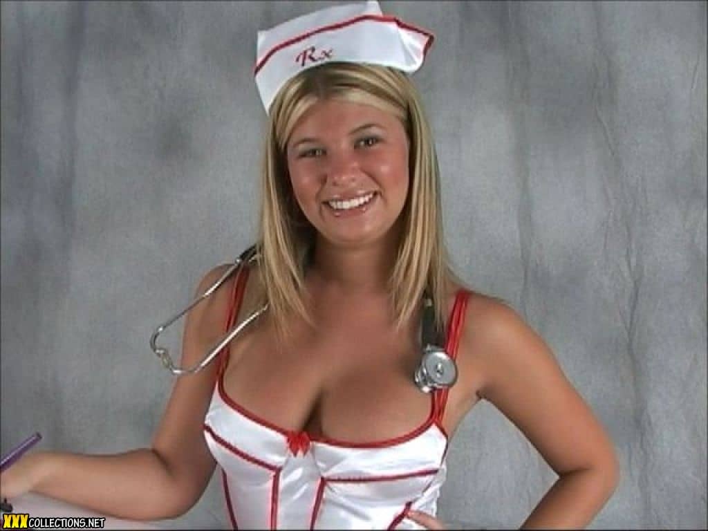 Halee Model Busty Naughty Nurse Dancing Video Download billede