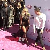 Britney Spears BMA 2016 Red Carpet 100616 mp4 