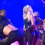 Britney Spears Freak Show in Vegas 5 10 SEXY BLACK LATEX CATSUIT new 230616 avi 