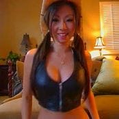 KTso Leather Cowgirl Pigtails Private Cam 001