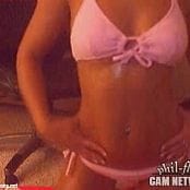 Cass Baby Oil Pink Bikini 2006 Camshow RARE 280816 avi 