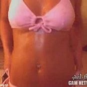 Cass Baby Oil Pink Bikini 2006 Camshow RARE 280816 avi 