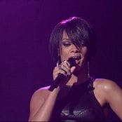 Rihanna Shut Up And Drive Live At Letterman Sexy Black Leather Dress 211116 vob 