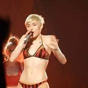 Miley Cyrus 23 in her underwear Bangerz Milwaukee 1080p 251216 mp4 