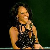 Rihanna Pon De Replay Live Sexy Black Leather Outfit HD Video