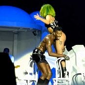 Lady Gaga Curvy Ass In Black Latex Live Show 2014 HD Video