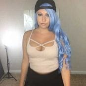 Kalee Carroll Blue Hair Booty Tease Video 299 040617 mp4 