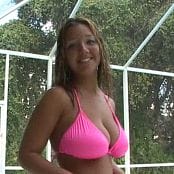 Christina Model Shooting By The Pool 87 Video