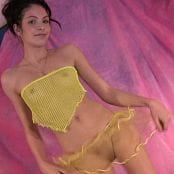 Fuckable Lola Yellow Fishnet Outfit Dance Tease HD Video