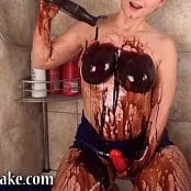 Sexy Pattycake Chocolate Shower Red Dildo Video 110917118 mp4 