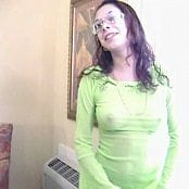 FloridaTeenModels Alazai Green Mesh See Thru Outfit Video