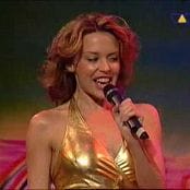 Kylie Minogue Spinning Around Interaktiv Golden Latex Top 260518 mpg 