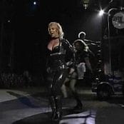 Britney Spears onyx hotel Blonde Hair Overprotected black latex 030718 avi 