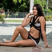 Sofia Sweety Black & White Lingerie NSS Picture Set 022