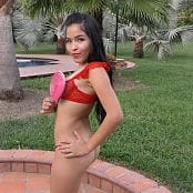 Susana Medina Red Bikini TM4B 4K UHD & HD Video 005
