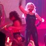 Britney Spears Im A Slave 4 U Live Las Vegas Black Latex Catsuitmp4 00068
