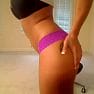 Nikki Sims Purple Bikini Strip Camshow flv 0001