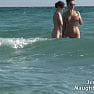 Jeny Smith Video Lada and Jeny on the beach mp4 
