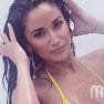 MixedMag Video Sahara Santos Shoots in Yellow Thong Mixed Magazine mp4 