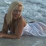Christina Model White Dress Ocean HD Video avi 