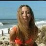 Destiny Model Beach Orange Bikini Video mp4 